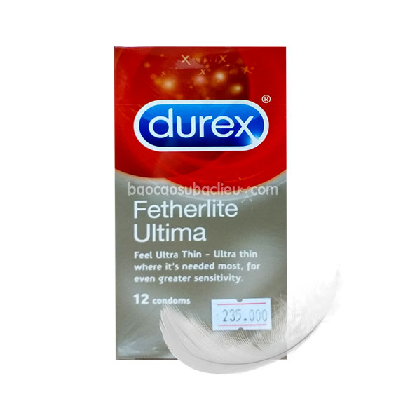 Bao Cao su siêu mỏng Durex Fetherlite Ultima