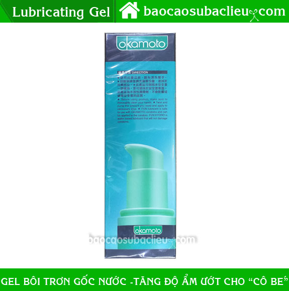 Gel Bôi Trơn Chính Hãng Okamoto Lubricant HYDRO 60ml