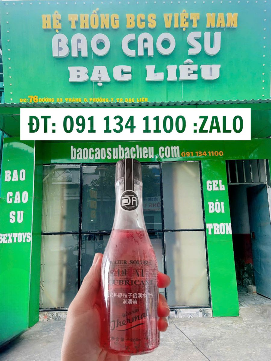 Gel Bôi Trơn DUAI Warm Thermal 260ml – Hạt Massage Li Ti Chính Hãng | Tại Bao Cao Su Bạc Liêu