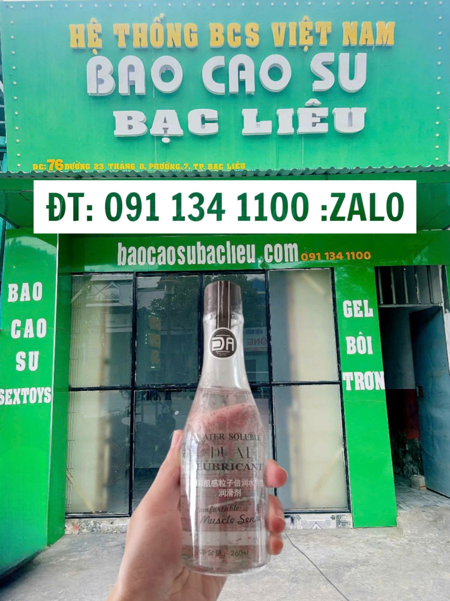 Gel Bôi Trơn DUAI Comfortable Muscle Sense 260ml – Hạt Massage Li Ti Chính Hãng | Tại Bao Cao Su Bạc Liêu