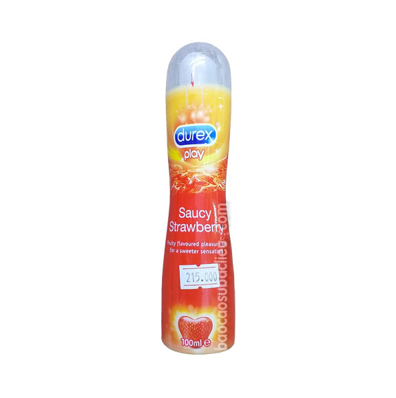 Gel Bôi Trơn Durex Play Trawberry 100ml