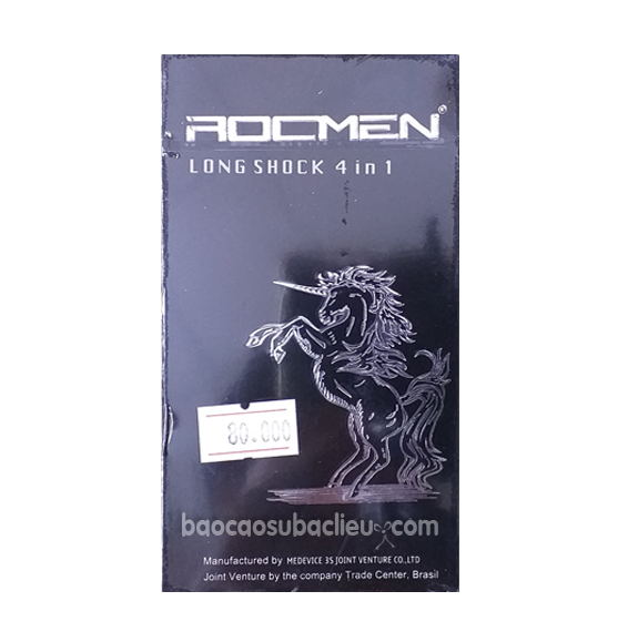 Bao cao su gân gai kéo dài thời gian ROCMEN 12 cái