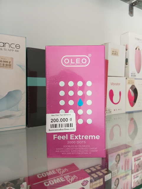 Bao Cao Su Oleo Feel Extreme 2000 Dots – 2000 Hạt Gai Mịn | Tại Bao Cao Su Bạc Liêu