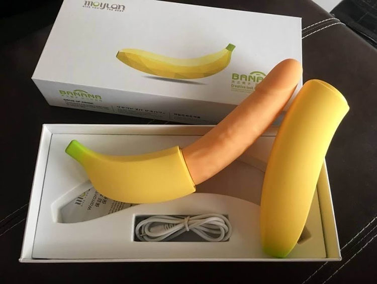 Dương vật giả hình chuối Moylan Banana