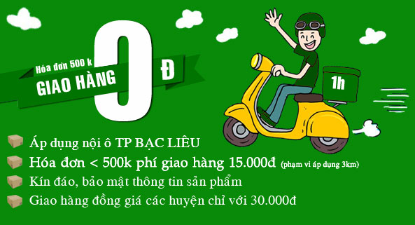 Giao hang - shop bao cao su bac lieu